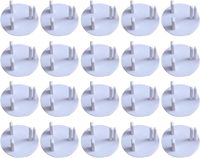 Gaixie Factory – Protège-prises électriques et caches-prises en plastique conformes aux normes européennes et britanniques, sécuritaires pour les bébés et les enfants