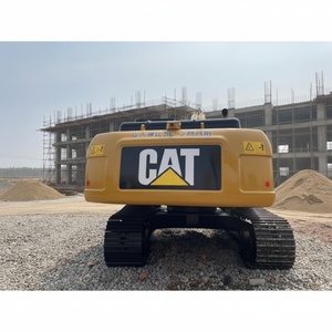 Excavatrice d'occasion Cat 329D 29 tonnes pour la construction routière, faible nombre d'heures, prête à être expédiée, certifiée d'occasion et livraison rapide - Product Image 4