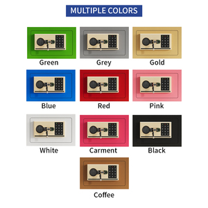 Caja Fuerte Digital Electrónica para el Hogar y Hoteles, Compatible con Dos Métodos de Desbloqueo y Fuente de Alimentación Externa - Product Image 5