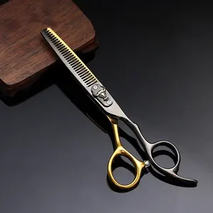 Professionelle Barbier Haarschnitt-Scheren-Haarstylist Dünnung Friseurschere Salon Titan-Schere für Haarstilisten