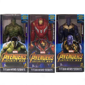 Figurine Artisanale en Vinyle PVC Alliance <span class=keywords><strong>Marvel</strong></span> 12 Pouces, Neuve, avec Thanos, Anti-Hulk et Mandalorian - Product Image 2