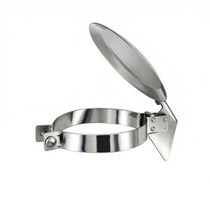 Protector de escape plateado de acero para tuberías rectas de camiones - Product Image 1