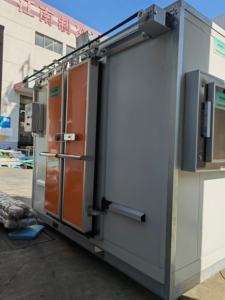 Enfriadores de puerta de eje giratorio especial de refrigeración, puerta completamente enterrada, aislamiento térmico de poliuretano, puerta de habitación fría con bisagras - Product Image 6