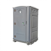 Toilettes portables à installation facile, toilettes publiques préfabriquées mobiles, toilettes publiques mobiles et portables