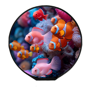 8 Inch Ronde <span class=keywords><strong>Tft</strong></span> Ips <span class=keywords><strong>Lcd</strong></span>-Scherm Met Mipi Interface 1080X1080 Resolutie Voor Smart Home Pos Kiosk & Voertuig - Product Image 1