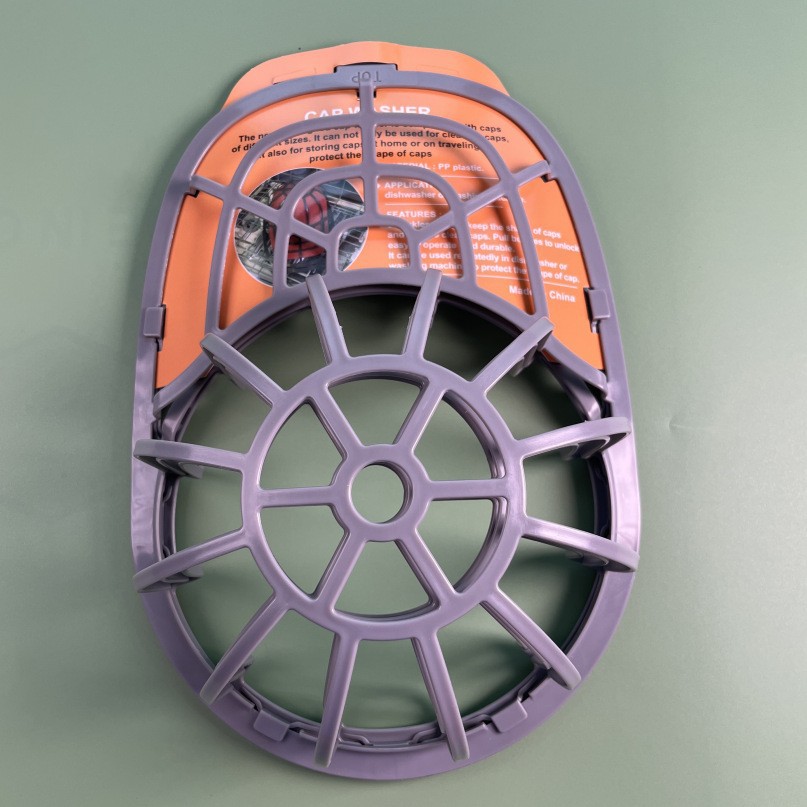 Thickened three-layer hat washer-gray