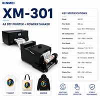 Imprimante DTF XINMEI, machine d'impression DTF, imprimante DTF A3, imprimante de transfert DTF, agitateur de poudre automatique, imprimante DTF en rouleau, imprimante DTF A3