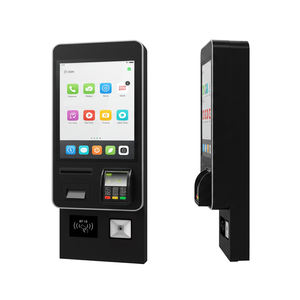 Kiosque de commande automatique Montage mural Équipement de paiement de lavage de voiture en libre-<span class=keywords><strong>service</strong></span> extérieur Kiosque tactile interactif de 21.5 pouces - Product Image 2