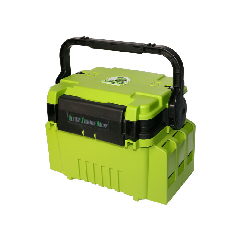 สีเขียว (กล่องอุปกรณ์ตกปลาเดี่ยว)