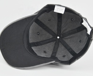 Casquette de baseball 6 panneaux en coton lavé, style vintage, avec logo personnalisé, casquette structurée vierge pour la vente en gros, visière <span class=keywords><strong>pare</strong></span>-<span class=keywords><strong>soleil</strong></span> pour les propriétaires de marques - Product Image 6