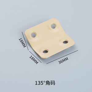 2024 인기있는 가구 캐비닛 지원 선반 브래킷 지원 4 구멍 코너 코드 캐비닛 - Product Image 6