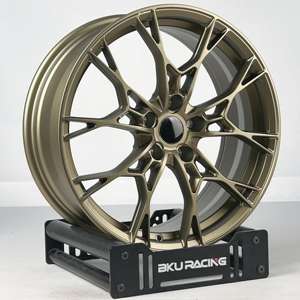 Jantes BKU 5x115 18 19 20 pouces en alliage bronze forgé pour voitures de course, jantes pour <span class=keywords><strong>Dodge</strong></span> Challenger, Charger <span class=keywords><strong>SRT</strong></span> 300c Hellcat - Product Image 1