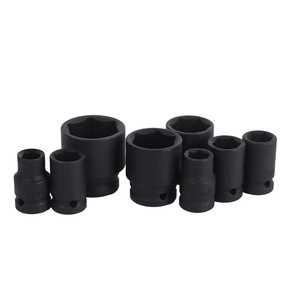 Pengchi Hardware Socket Wrench Set Hex 10mm 12mm 13mm 14mm 15mm 17mm 19mm Automotive Repair Industrial Grade Black Oxide Finish - Product Image 1