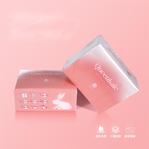 Pañuelos Faciales de Pulpa de Madera 100% al Por Mayor Pañuelos Suaves Personalizados para Limpieza Facial de Uso Doméstico - Product Image 3