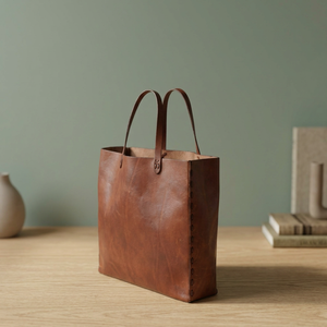 Cadeau d'anniversaire BS INTERNATIONAL, pochette à fermeture éclair en cuir véritable 100%, imperméable, durable, légère, pliable, grande capacité - Product Image 4