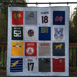 Tùy chỉnh edredones Quilting vải 100% bông chắp vá chăn - Product Image 6