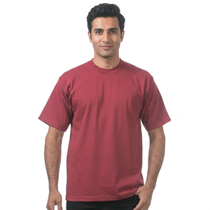 Nouveau T-shirt court pour homme du fabricant, personnalisé, 300 g/m², 100 % coton, coupe oversize, épaules tombantes, grammage lourd, vierge - Product Image 1