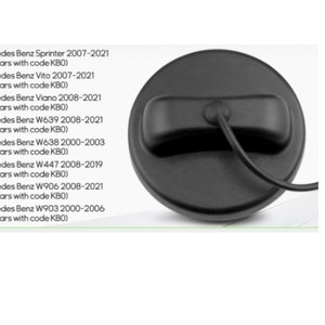 Bouchon de réservoir de carburant Mercedes-Benz A0004705805 avec poignée en plastique pour véhicules utilitaires légers - Product Image 2