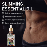 Prix de Gros : Huile Essentielle Amincissante 30ml Brûle-Graisse Rapide pour Ventre Cuisse Corps Minceur au Piment pour Perte de Poids