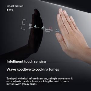 Campana Extractora Super Love Side Range para Cocina Doméstica, Doble Motor, Gran Potencia de Succión, 21m/min de Flujo de <span class=keywords><strong>Aire</strong></span>, Eficiencia Energética - Product Image 2