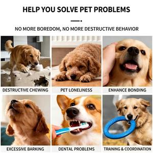 Juguete de Silicona para Masticar para Perros Pequeños y Gatos, Juguete para Masticar y Entrenamiento, Alivio del Estrés, Suministros Duraderos para Mascotas - Product Image 4