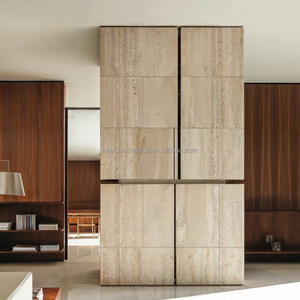 Revêtement mural extérieur Matériel de décoration Flexible Pliable Carrelage souple Design en pierre de travertin coloré - Product Image 3