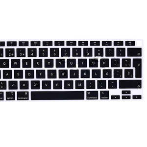 Copritastiera in Silicone Versione EU per <span class=keywords><strong>Macbook</strong></span> Air 13.6 Pollici, 13, 15, 16 Pollici e <span class=keywords><strong>Macbook</strong></span> <span class=keywords><strong>Pro</strong></span> 14 Pollici, Layout Spagnolo - Product Image 6