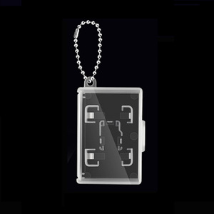 Pour Nintendo pour <span class=keywords><strong>Switch</strong></span> 2 <span class=keywords><strong>OLED</strong></span> carte boîte de <span class=keywords><strong>rangement</strong></span> en plastique TF carte mémoire porte-clés étui avec 2 cartes de jeu capacité de stockage - Product Image 5