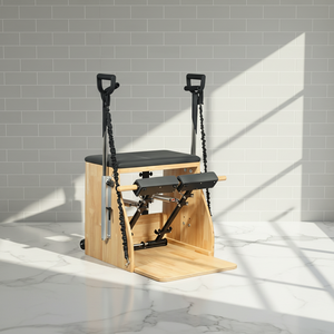 ROARFIT <span class=keywords><strong>Chaise</strong></span> de Pilates Stable en Bois d'Érable, Robuste, pour Studio de Pilates, Musculation, Gym, Fitness, Étirements Corporels et Amélioration de la <span class=keywords><strong>Posture</strong></span> - Product Image 1