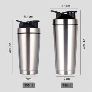 Wholesale Customized Fitness Metal Cup Stainless Steel Protein <b>Shaker</b> <b>Bottle</b> for Gym Pre Workout - Product Image 4