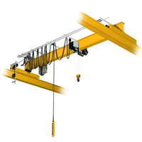 Grue à poutre mobile standard européenne LDE, capacité de charge 15 tonnes, grue mobile européenne