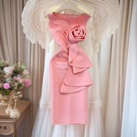 Vestidos de Boutique al por Mayor, Nueva Colección de Primavera, Vestido Ajustado para Mujer, Diseño Francés de Alta Gama, Elegante Vestido Midi Dulce de Verano para Chicas, Vestidos Formales