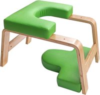 Haute qualité yoga fitness auxiliaire en bois massif tabouret inversé fitness à domicile chaise inversée