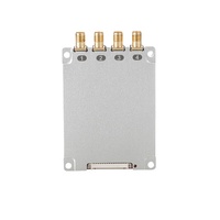 Uhf rfid jarak jauh 860-960 mhz rfid 4 port rfid pembaca modul rs485 untuk manajemen gudang