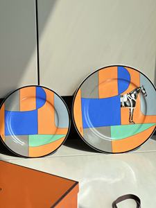 Best Selling Nordic Home Decoration Porcelain Charger Plate and <b>Dinner</b> Plate <b>Set</b> - Product Image 3