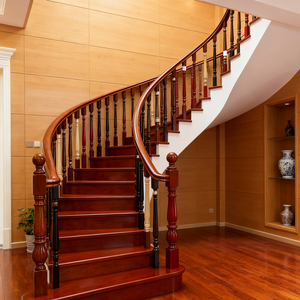 Nhà Máy Bán Buôn Chống Va Chạm Dễ Dàng Uốn Linh Hoạt Nhựa Trong Nhà PVC Lan Can Lan Can Lan Can Với Non-Slip Bề Mặt Tráng - Product Image 3