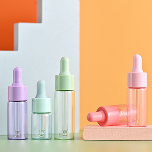 Vacío 5ml/10ml/15ml/20ml Botella cuentagotas de vidrio de color macarrón fino recargable para embalaje de cuidado de la piel de <span class=keywords><strong>perfume</strong></span> de aceite esencial - Product Image 3