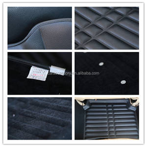 <span class=keywords><strong>Tappetini</strong></span> Auto 5D di Alta Qualità in PVC con Anello Metallico, Non in Gomma, Accessori Interni per Auto - Product Image 4