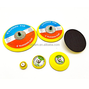 5 inci 125mm aksi ganda kait dan <span class=keywords><strong>Loop</strong></span> DA acak Orbital amplas plat dukungan Pad - Product Image 2