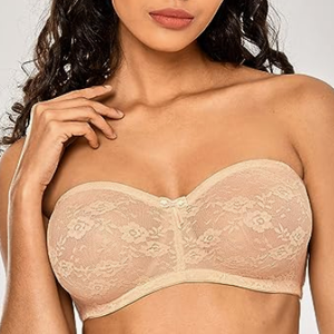 Fornitore cinghie staccabili da <span class=keywords><strong>donna</strong></span> reggiseni senza spalline da balcone con ferretto copertura completa Plus Size reggiseno multiuso per tutti i giorni - Product Image 4