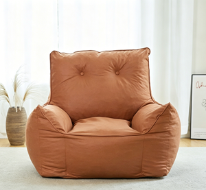 Sillón <span class=keywords><strong>de</strong></span> tela tecnológica con diseño <span class=keywords><strong>de</strong></span> botones, <span class=keywords><strong>esponja</strong></span> triturada, <span class=keywords><strong>para</strong></span> sala <span class=keywords><strong>de</strong></span> estar, sofá individual extragrande <span class=keywords><strong>para</strong></span> descanso - Product Image 3