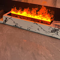 Cheminée à vapeur d'eau 3D pour la maison, télécommande, cheminée artificielle à vapeur pour la décoration du salon