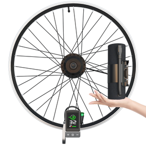 <span class=keywords><strong>Kit</strong></span> de Conversión Universal para Bicicleta Eléctrica, Pieza para Bicicleta Eléctrica Plegable, Fácil de Instalar y Compatible con el 99% de las Bicicletas, Mismo Equipo de Desarrollo que <span class=keywords><strong>Swytch</strong></span> - Product Image 1