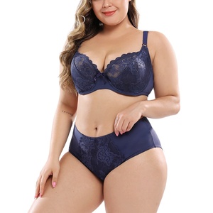 Reggiseno <span class=keywords><strong>taglie</strong></span> <span class=keywords><strong>forti</strong></span> Ultra sottili di alta qualità con biancheria intima <span class=keywords><strong>taglie</strong></span> <span class=keywords><strong>forti</strong></span> reggiseno Sexy e mutandine reggiseno e brevi Set - Product Image 1
