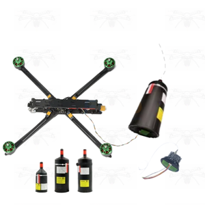 Dài Phạm Vi FPV UAV Drone Sợi Quang Truyền Thông Kit Với 0.3Mm-0.5Mm Cáp Vô Hình FC Kết Nối 5G Mạng - Product Image 5