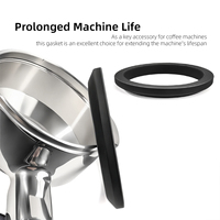 Joint torique en silicone et métal pour machine à café, pièce de remplacement pour modèles, 1 pièce