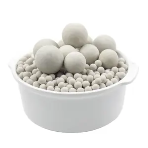 17-23% Gốm Trơ Bóng Chất Xúc Tác Giường Hỗ Trợ Phương Tiện Truyền Thông Trơ Gốm Alumina Ball