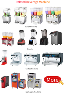 Spirale rétro évaporateur de liqueur italienne granita compact twin crema slush machine bleu glace au Pakistan shanhai/jus slush maker - Product Image 6