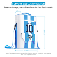 Bolsa Térmica con Logotipo Personalizado en Oferta, Reutilizable e Impermeable, Material de Poliéster para Transportar Alimentos y Bebidas