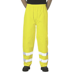 Pantalones de Trabajo de Alta Visibilidad para Hombre, Multibolsillos, Reflectantes, Impermeables, Resistentes al Viento, Transpirables, con Bolsillos para Herramientas y Refuerzos - Product Image 2